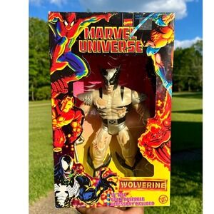 Wolverine 1997 Universe 10" Deluxe MARVEL COMICS Legends Toy Biz vintage NEW